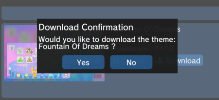 Download Confirmation