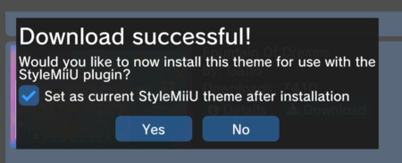 Install Confirmation